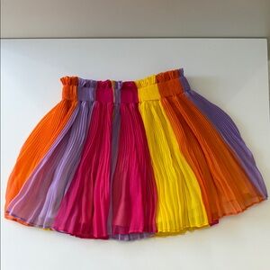Colorful Pleated kids Skirt